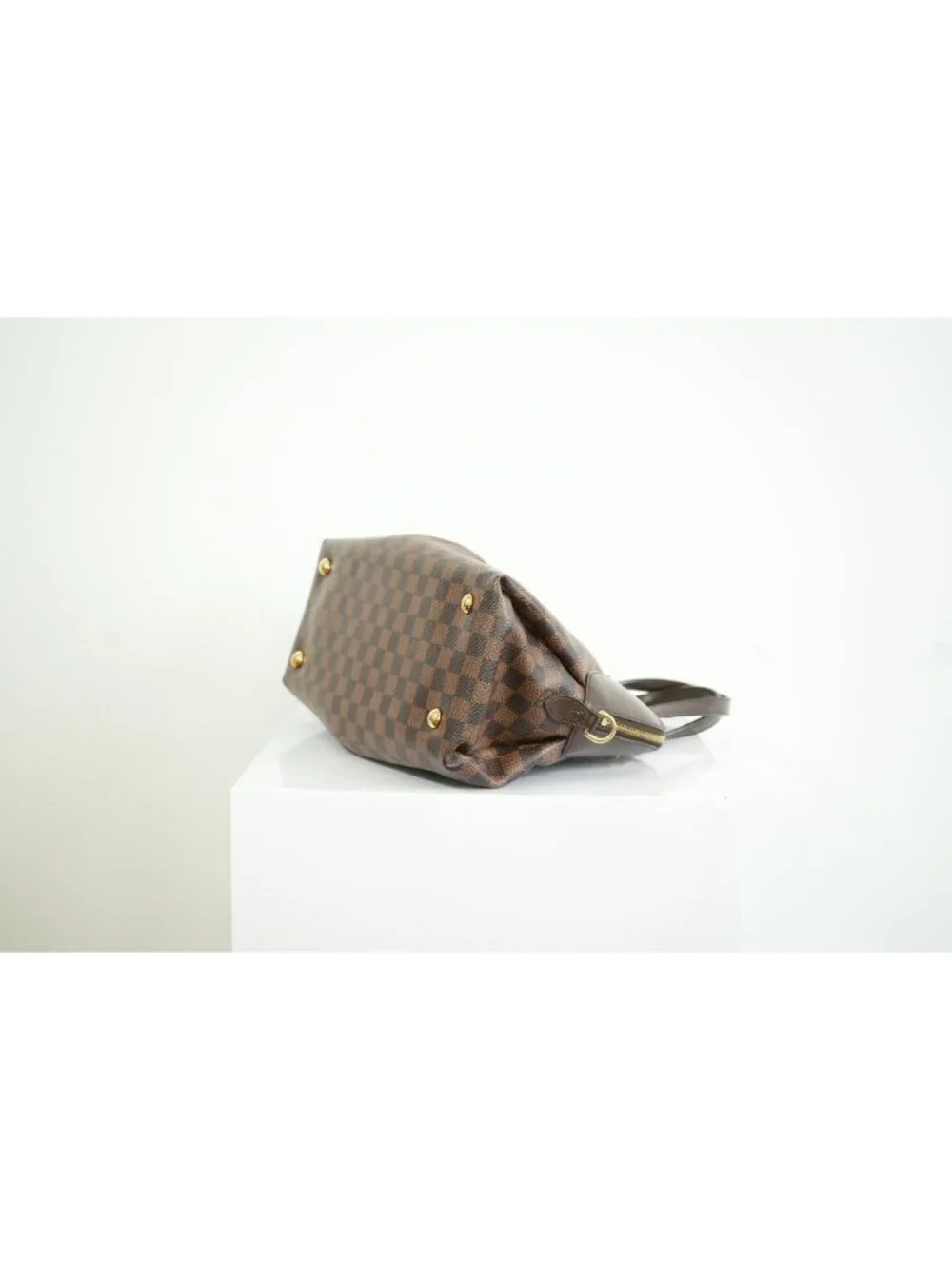 Louis Vuitton Damier Ebene Salvi Bag With Strap and Dust Bag